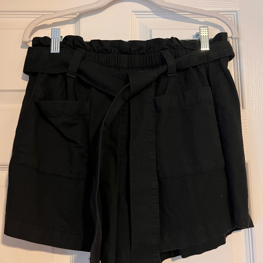 LC Lauren Conrad Black High Waist Shorts